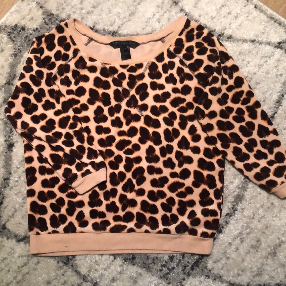 Leopard print sweater